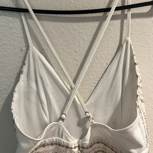 Lulus white beaded dress - Picture 9 of 11